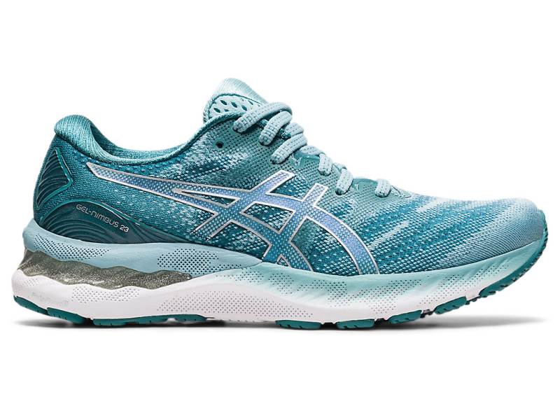 Dámské Běžecké Boty Asics GEL-NIMBUS 23 Mátově Zelená 53012FELB